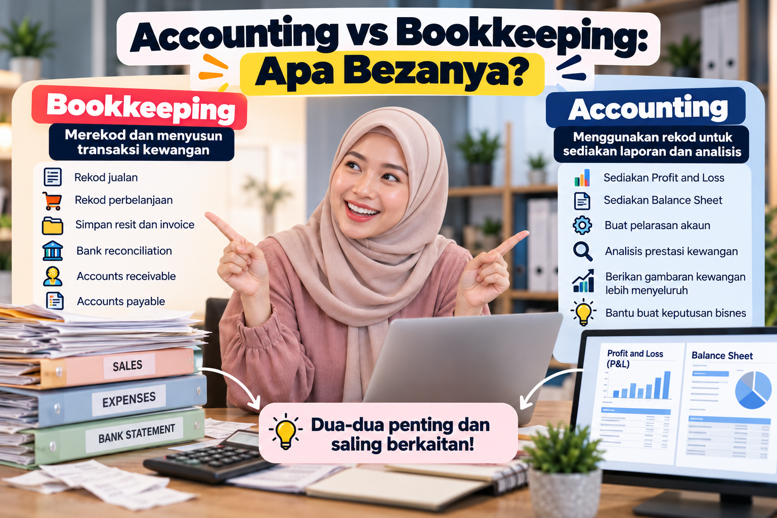 accounting vs bookkeeping