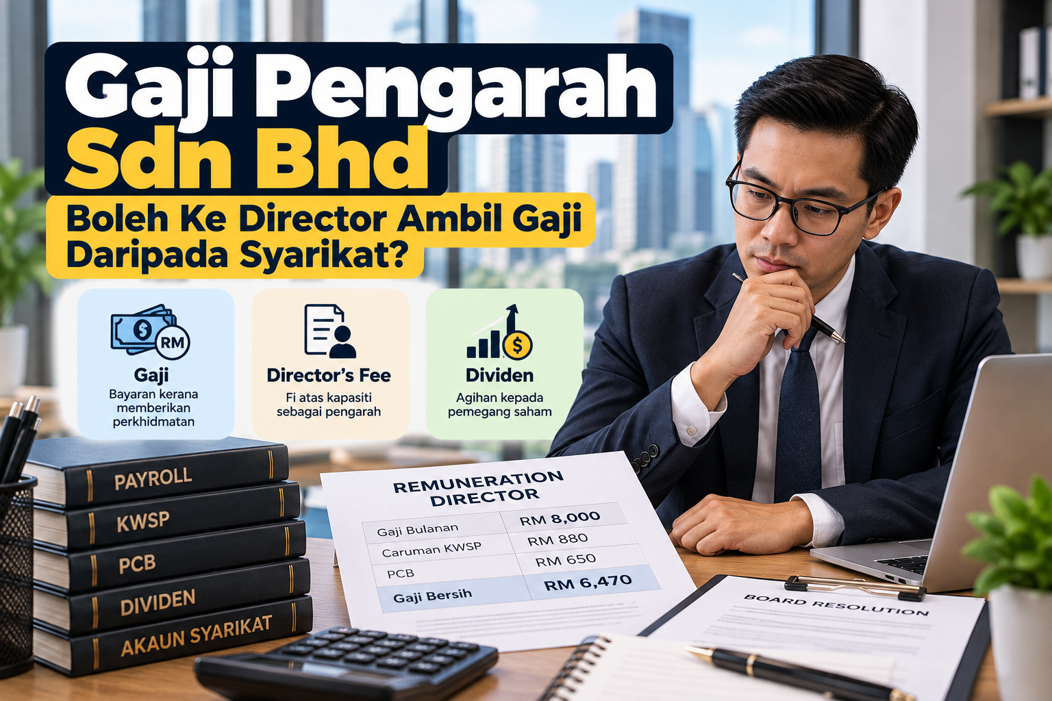 gaji pengarah sdn bhd