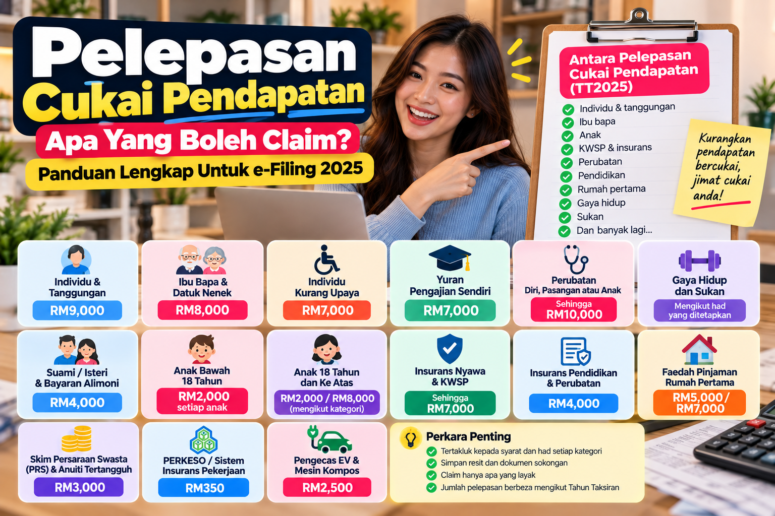 pelepasan cukai pendapatan